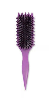 ANNINA CURLY HAIR BRUSH LARGE MULTICOLOURED